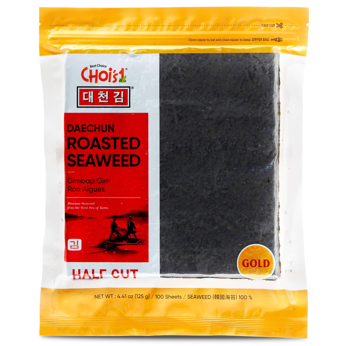 CHOI'S 1 front packaging showing resealable bag and product branding for easy storage