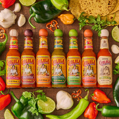Cholula sauce texture close-up showing smooth pourable consistency