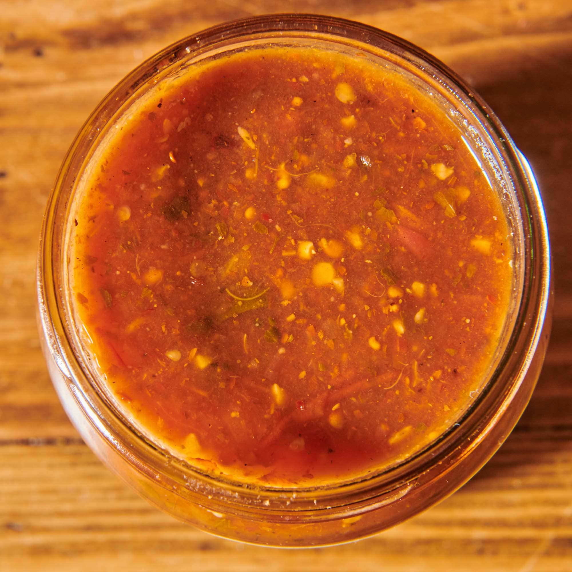 Cholula original salsa served in bowl in kitchen lifestyle for gatherings