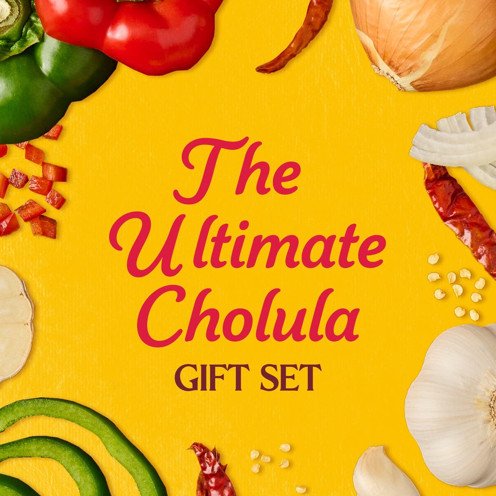 Cholula pouring over taco demonstrating balanced heat and flavor