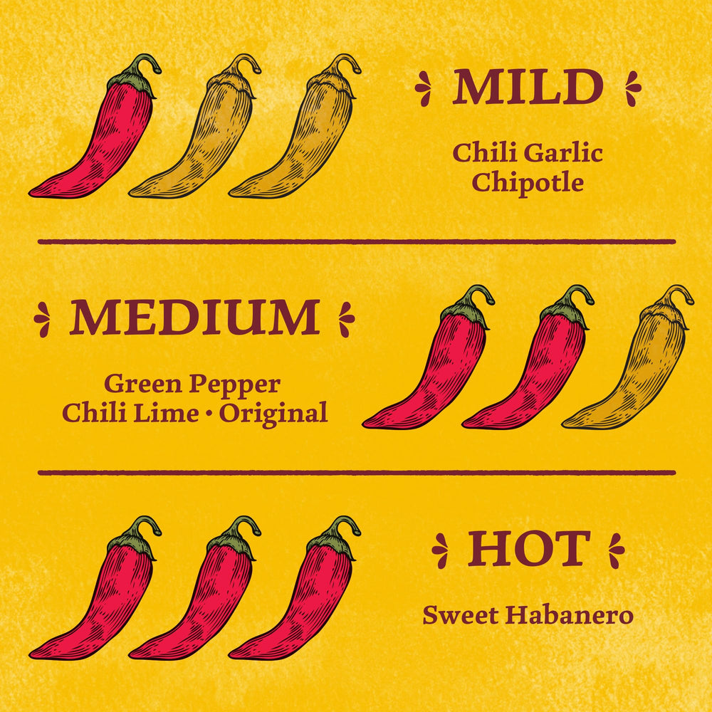 Cholula Sweet Habanero with fruit to show sweet-spicy pairing benefit