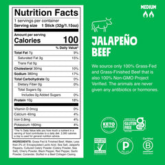 Chomps jalapeño pack opened with individually wrapped sticks for grab-and-go convenience