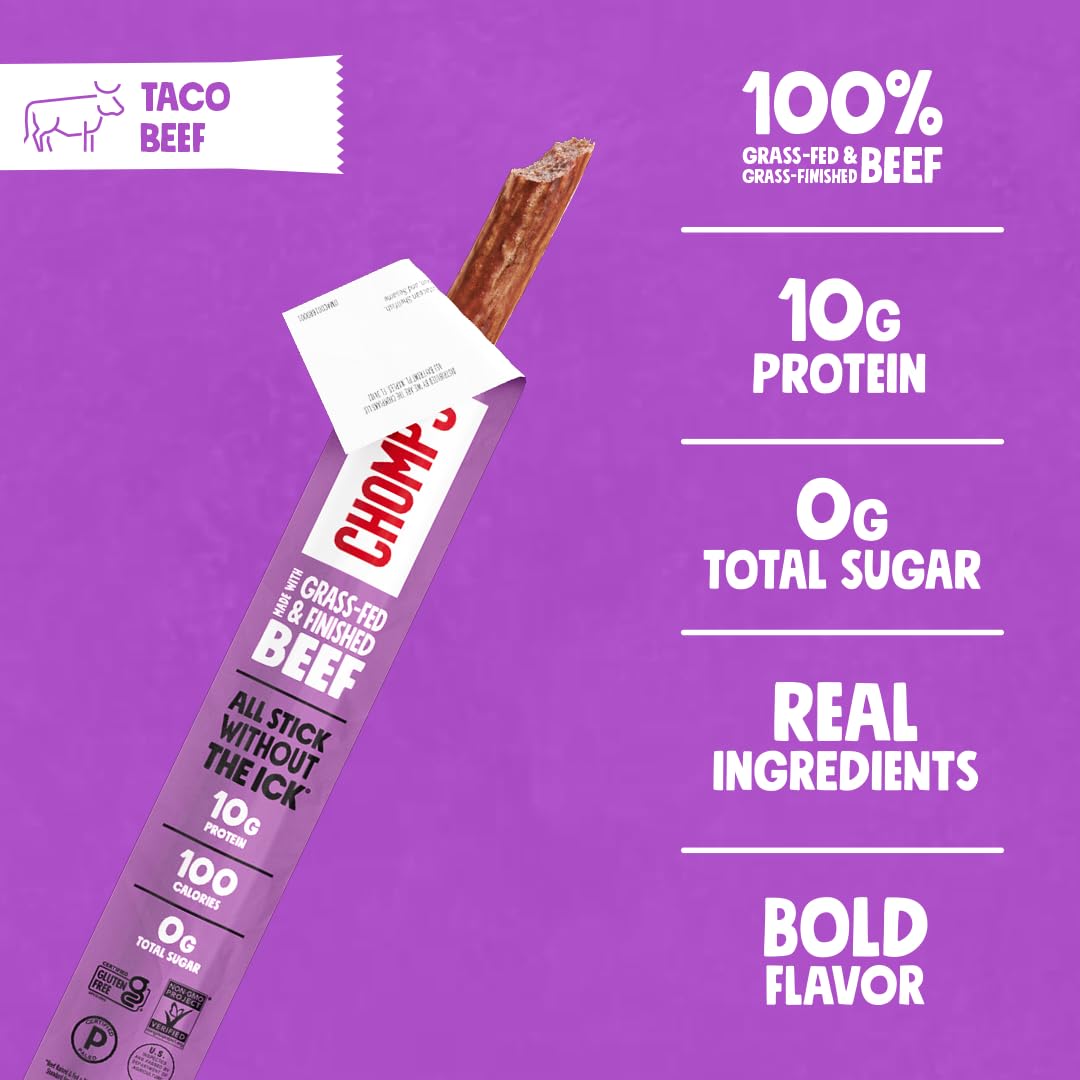 Chomps taco seasoning detail highlighting paprika and cumin for bold savory flavor