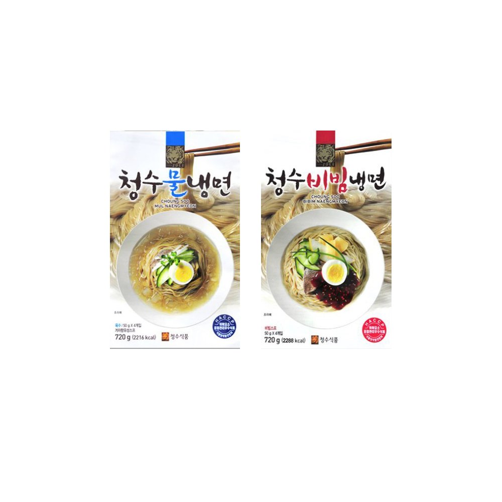 Choung Soo front packaging showing 720g two-pack and clear branding for easy identification
