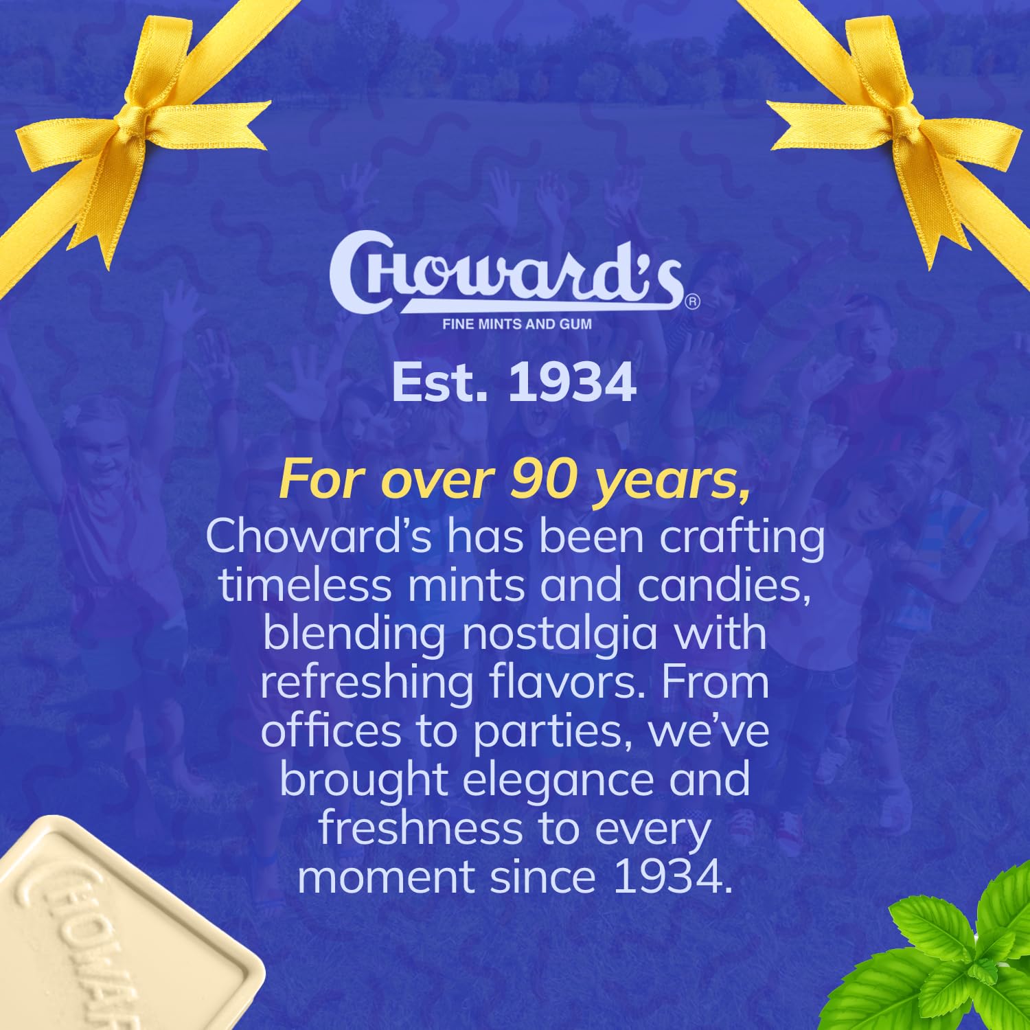 Choward's close-up of a single sealed pack highlighting convenience and freshness