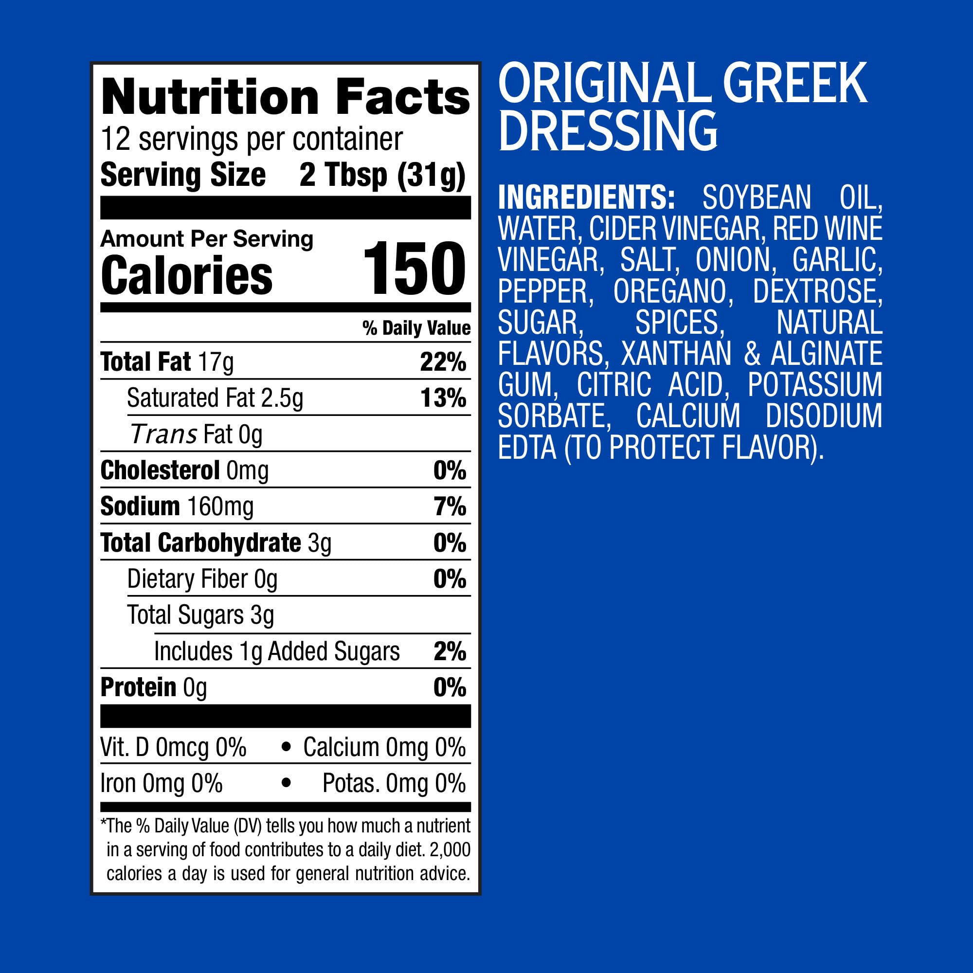 Christie's Dressings & Marinades poured over mixed salad to add bright Mediterranean flavor