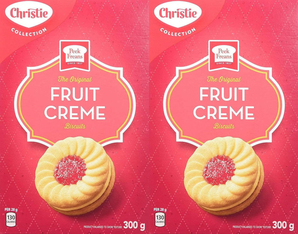 Christie's Peek Freans front packaging showing box and branding, convenient bulk snack