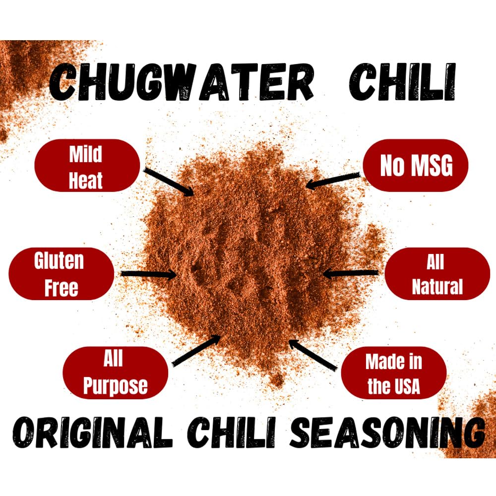 Chugwater Chili next to 2lb meat scale showing yield and value
