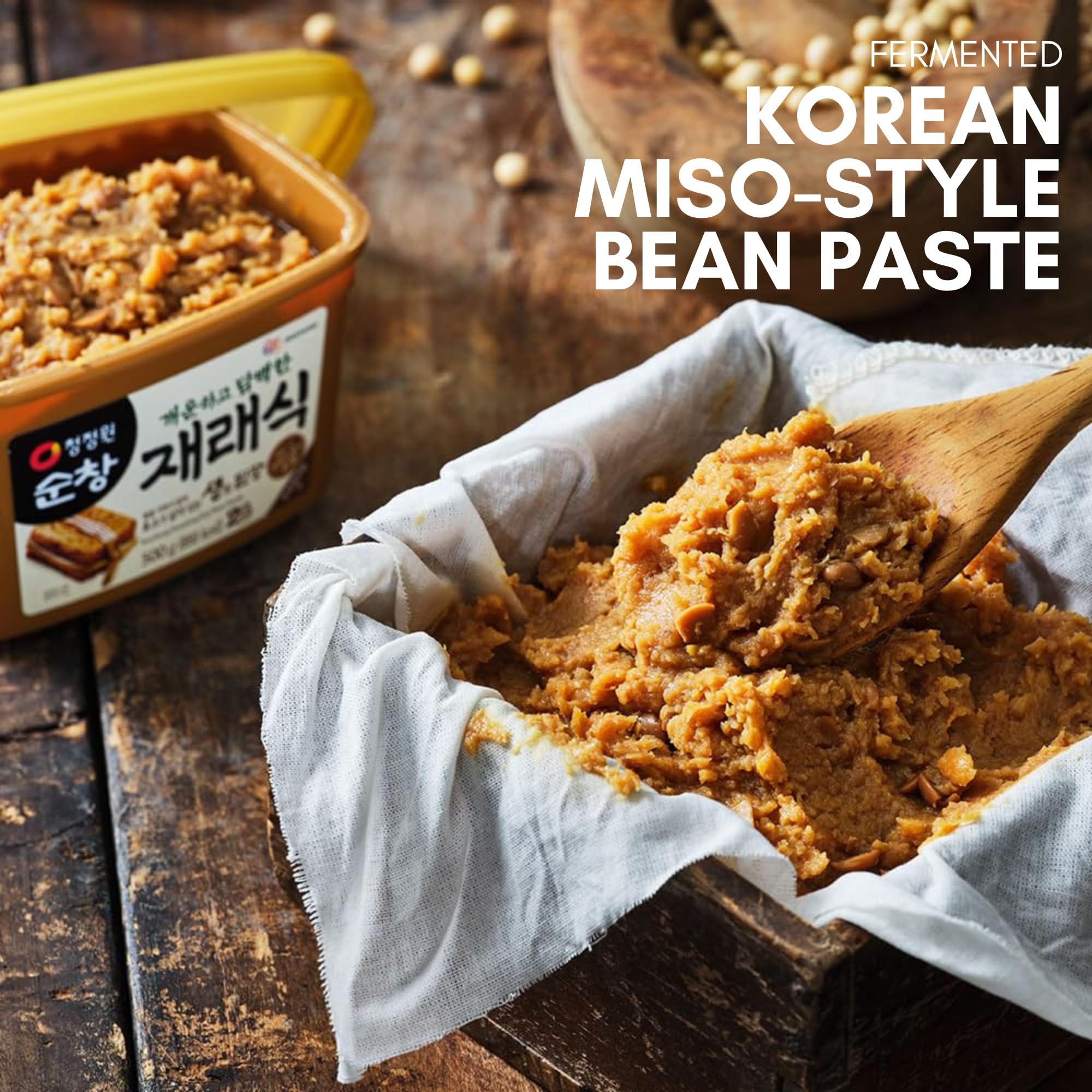 Chung Jung One spoonful of doenjang ready to season for rich umami benefit