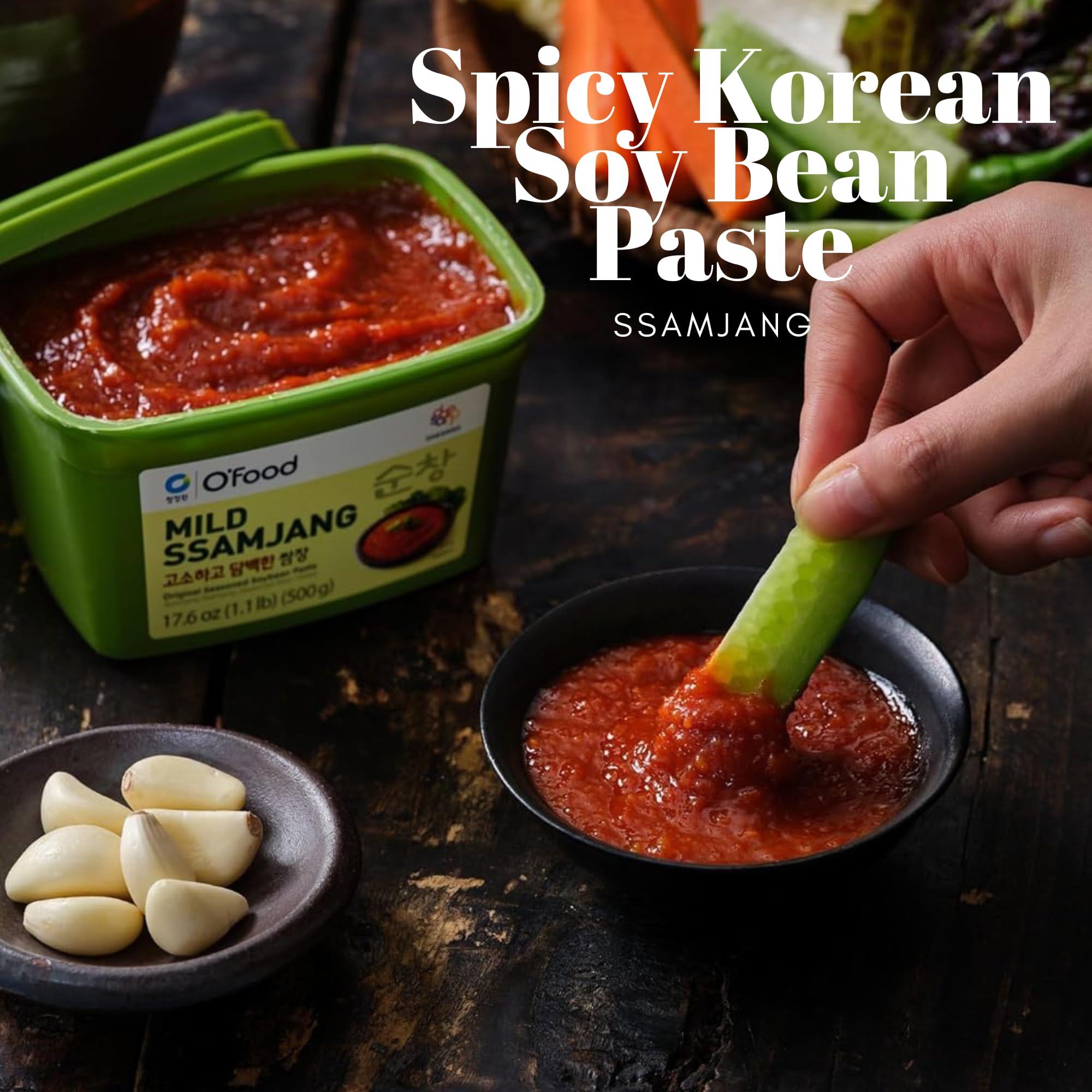 Chung Jung One label close-up highlighting authentic Korean ingredients advantage