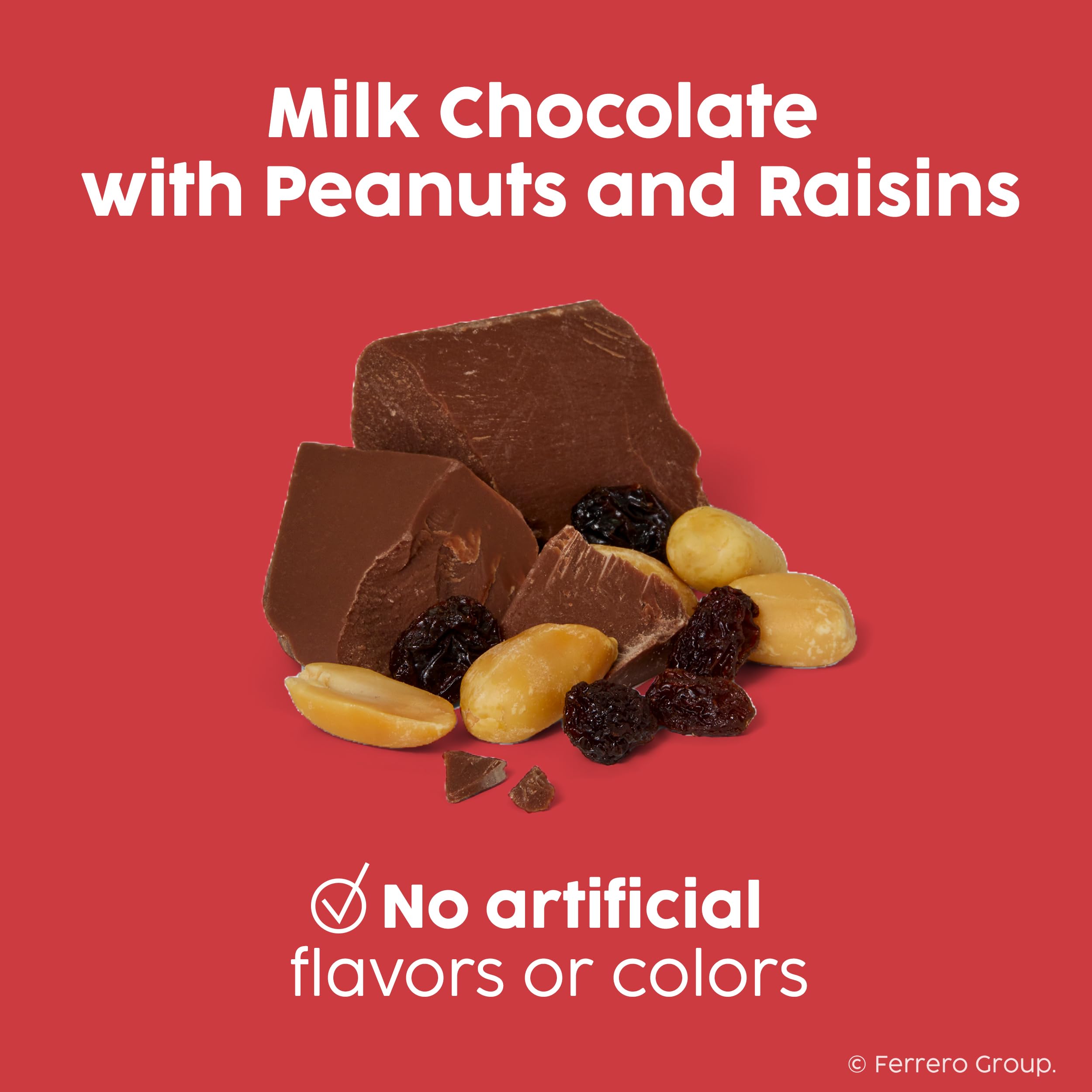Close-up of Chunky peanuts and raisins highlighting crunchy and chewy ingredient contrast