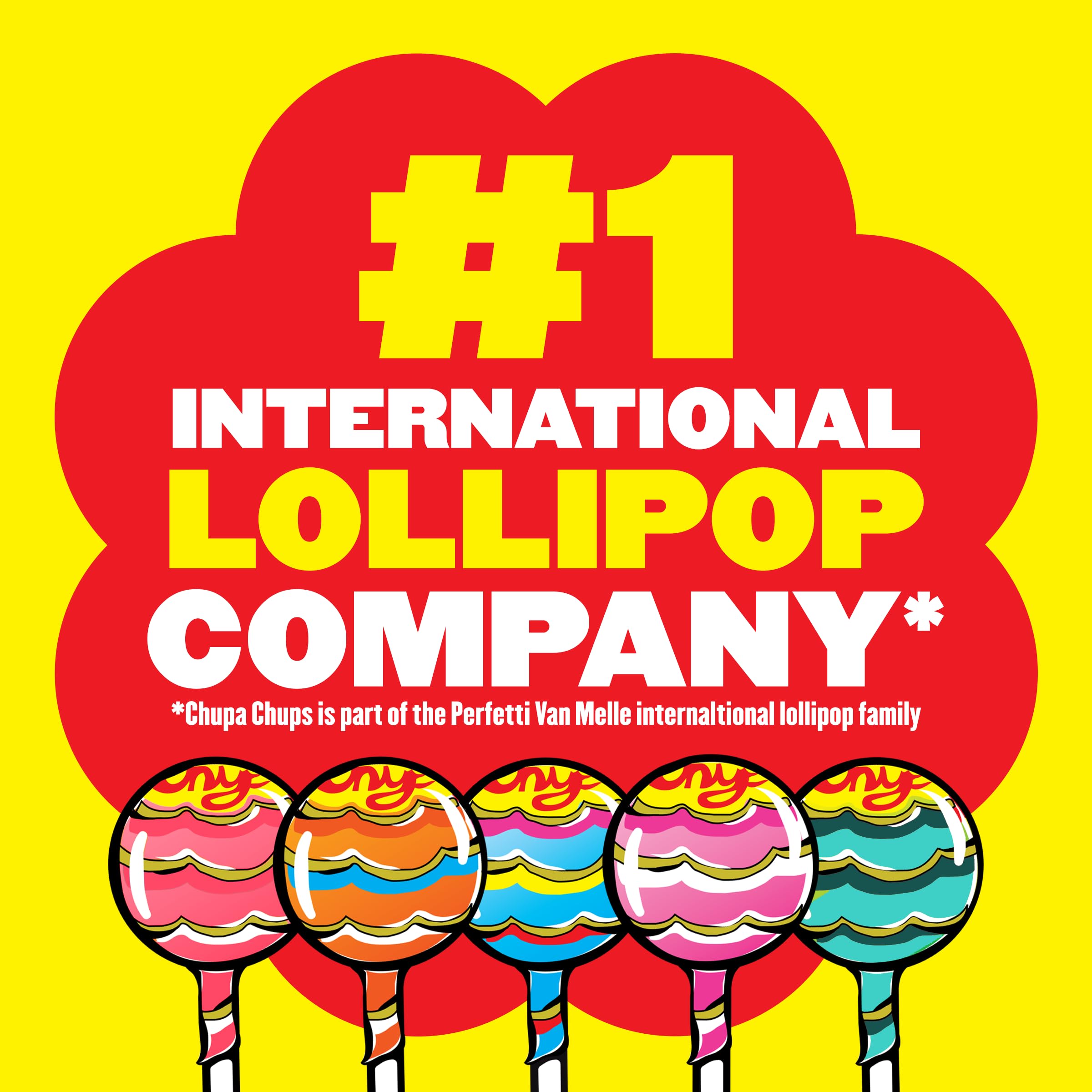 Child enjoying a Chupa Chups lollipop illustrating long-lasting enjoyment