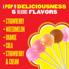 Chupa Chups individual wrapper close-up highlighting freshness and hygiene