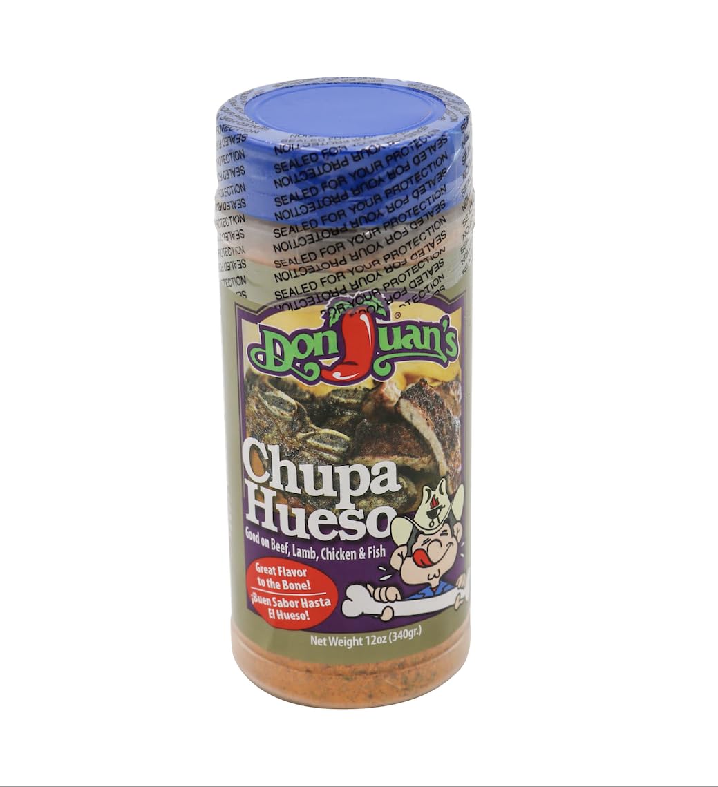 Chupa Hueso front packaging showing label and 12 oz jar, inspires confidence