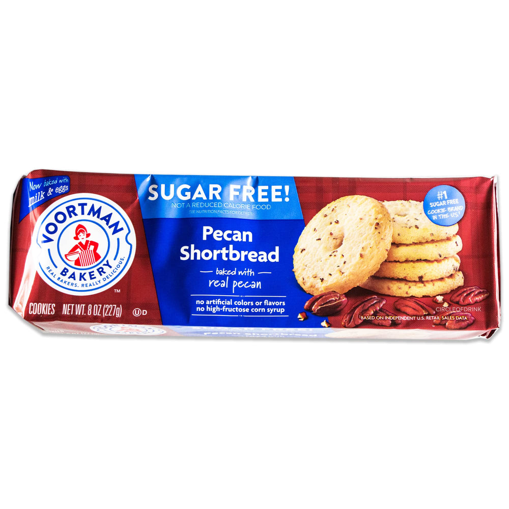 Circle of Drink Voortman cookies on plate lifestyle snack setup for quick energy