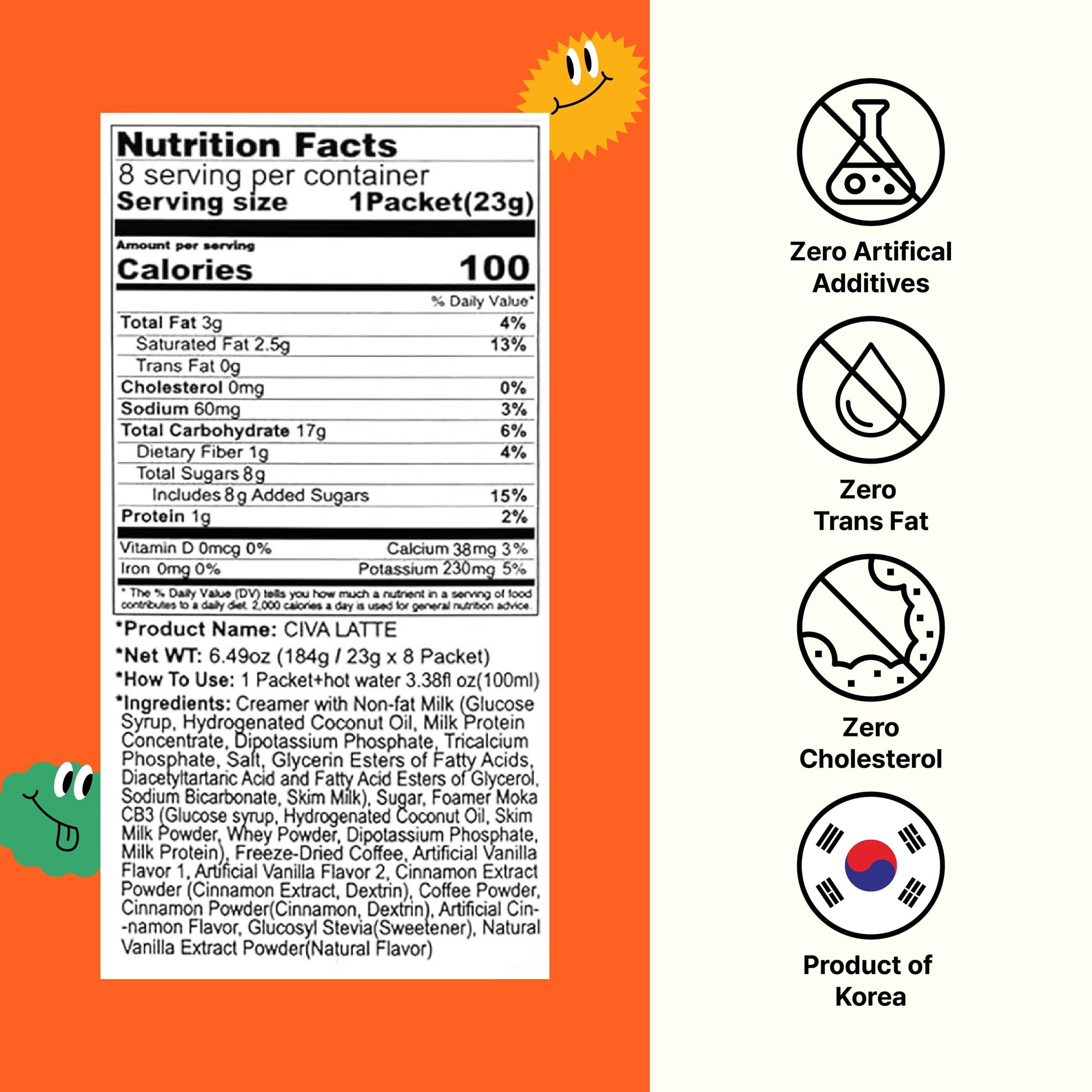 Foodability CIVA single stick unwrapped for easy single-serve use