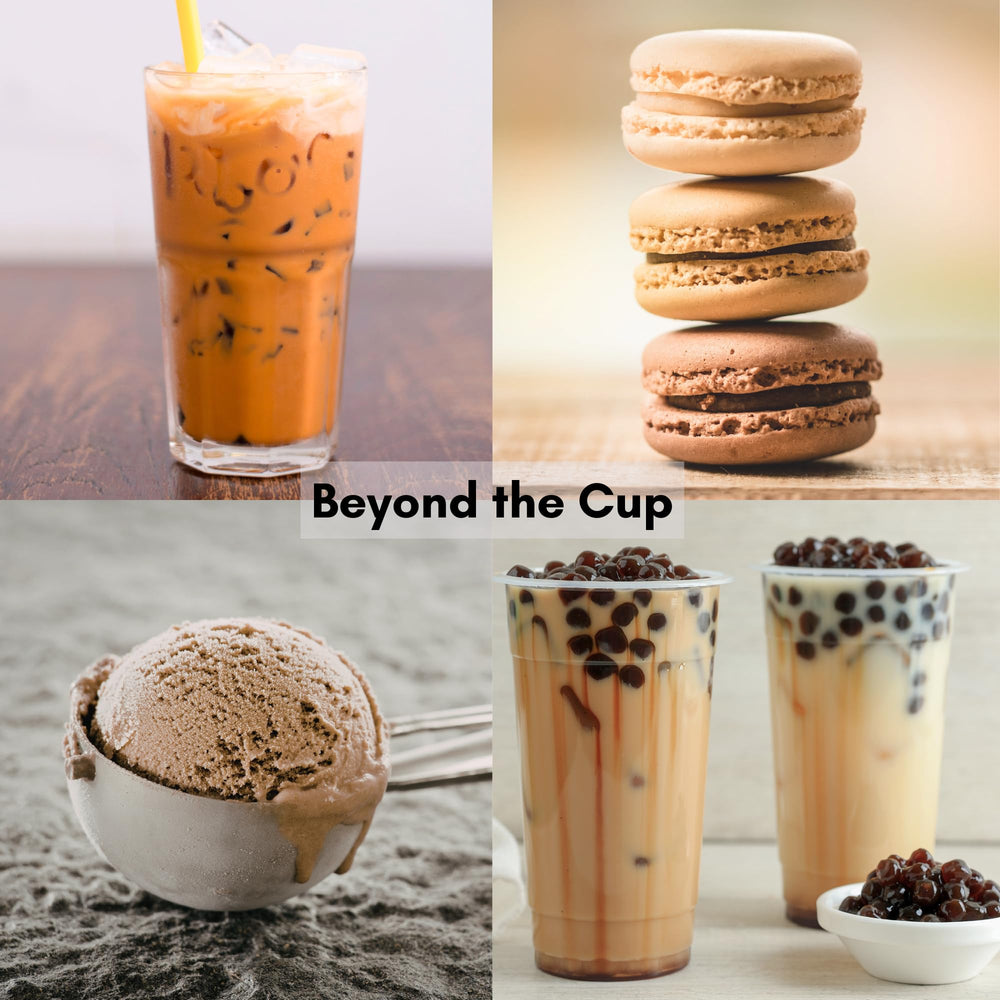 Cold glass of Civilized Coffee iced tea with ice showing refreshing convenience