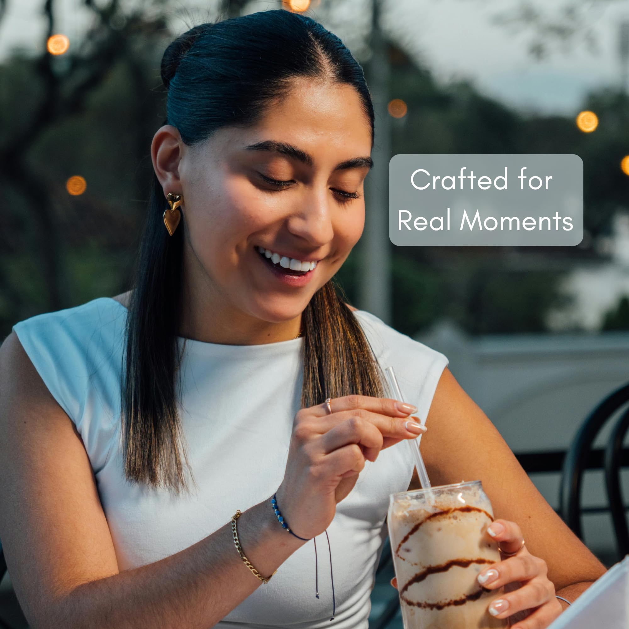 Civilized Coffee mixed in smoothie cup, adding coffee flavor to protein shakes