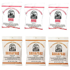 Claeys front view of pack showing anise and sassafras, ideal for sharing