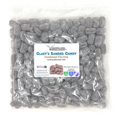 Claeys horehound front packaging showing 2 pound bag and classic branding for bulk gifting
