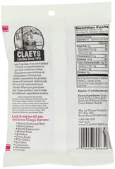 Claeys close-up of wild cherry drops highlighting glossy texture and appealing color