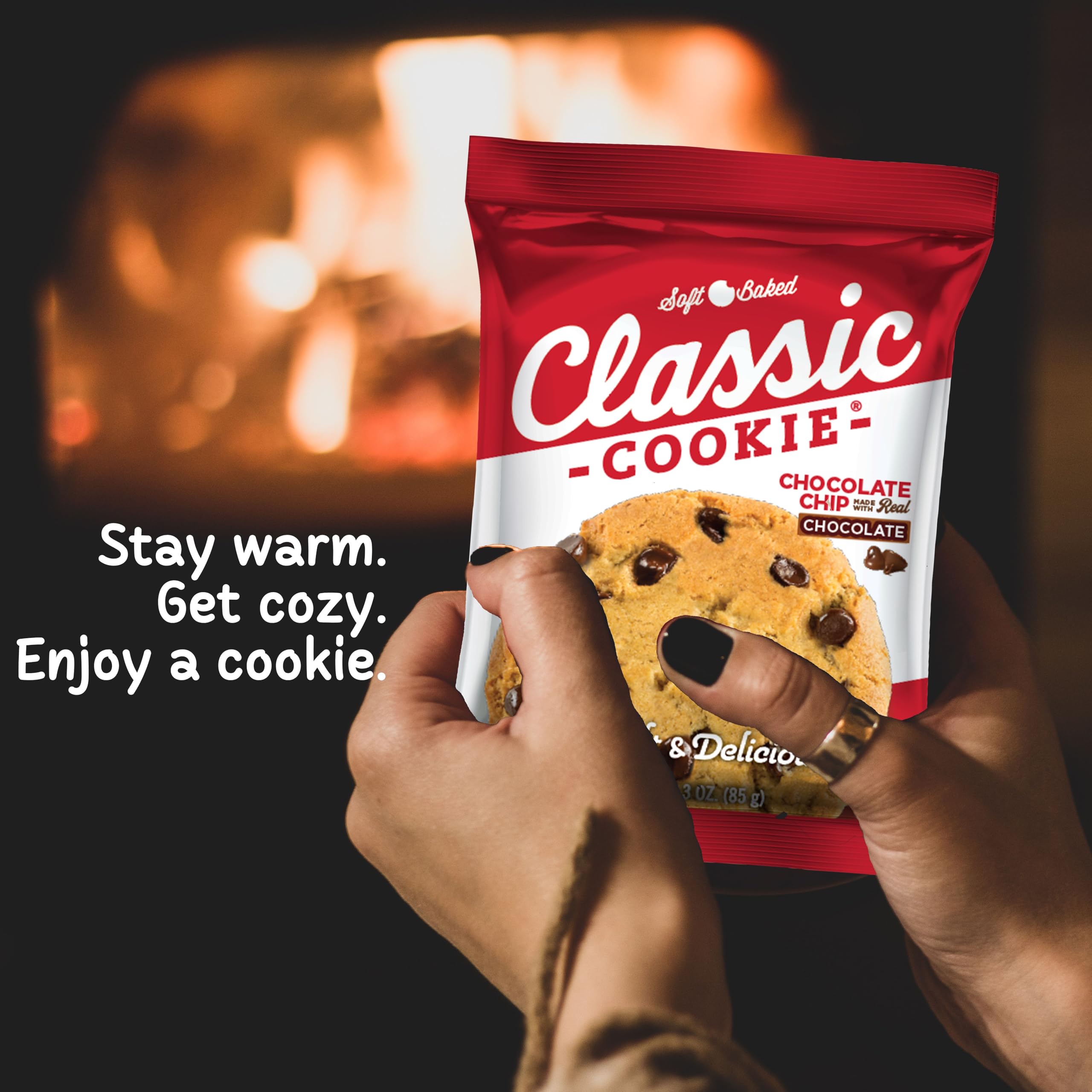 Classic COOKIE individually wrapped cookie ready to grab-and-go for convenience