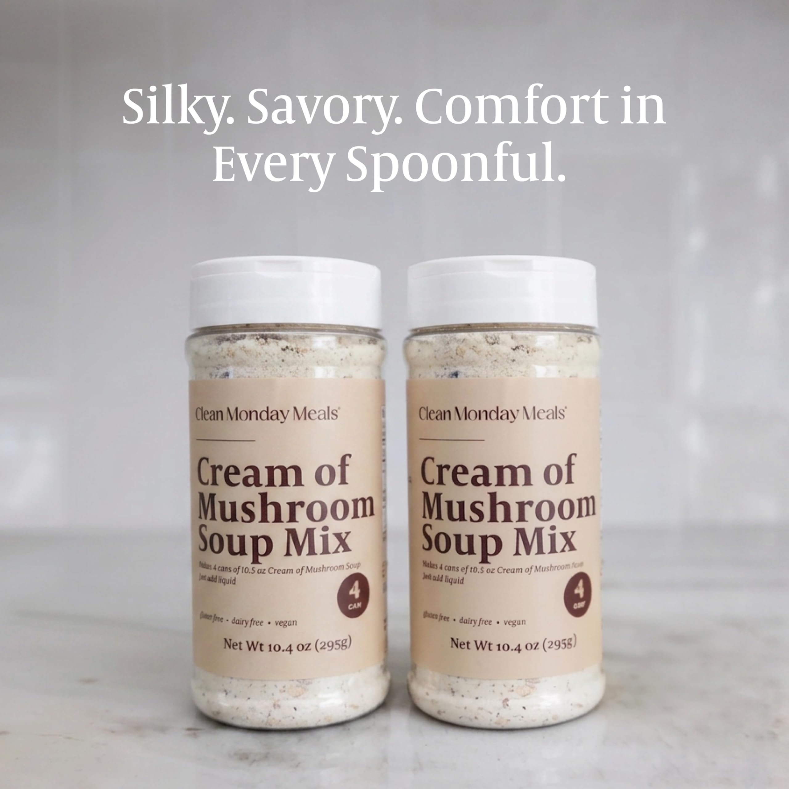 Clean Monday Meals open jar with powder texture ready to mix quickly