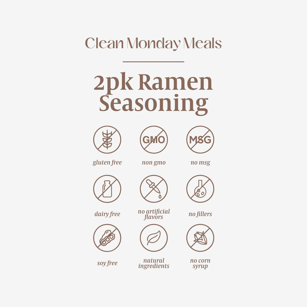 Clean Monday Meals open container revealing seasoning mix ready to measure for quick meals