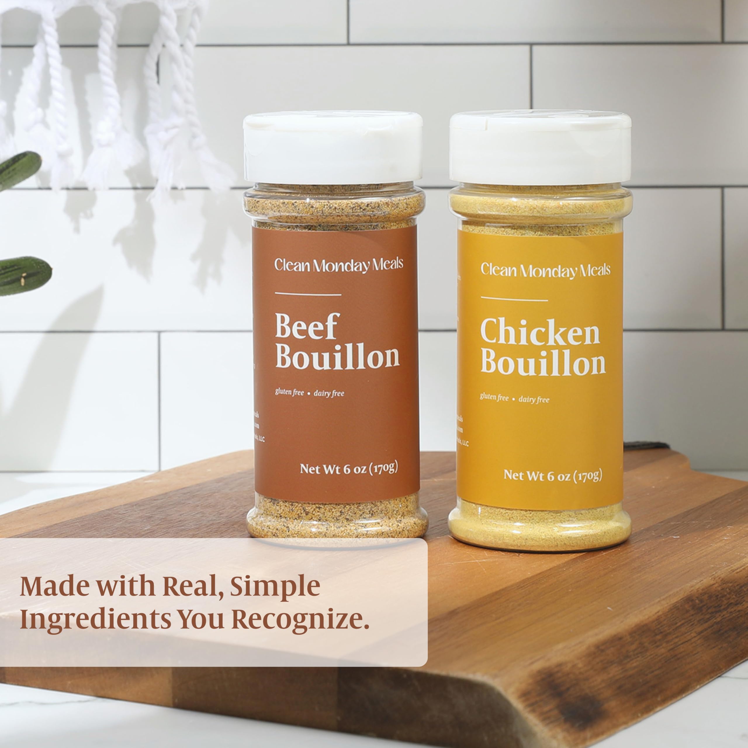 Spoonful of Clean Monday Meals powder demonstrating concentrated servings