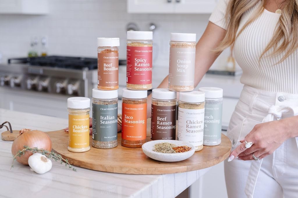 Clean Monday Meals two-pack in pantry for convenient meal prep
