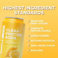 Clean Simple Eats can being opened and poured into glass showing fizz and convenient enjoyment benefit