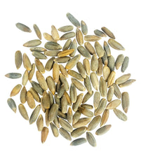 CLEAR CREEK close-up of rye berry kernels highlighting texture and nutrition benefit