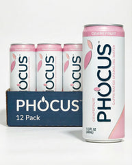 CLEAR CUT PHOCUS front packaging showing grapefruit can and benefits