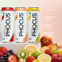 CLEAR CUT PHOCUS mixed flavors arrayed on table, demonstrates variety and choice for different tastes