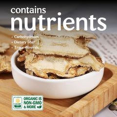 Clear Source sliced dong quai root close-up highlighting uniform cuts and aroma