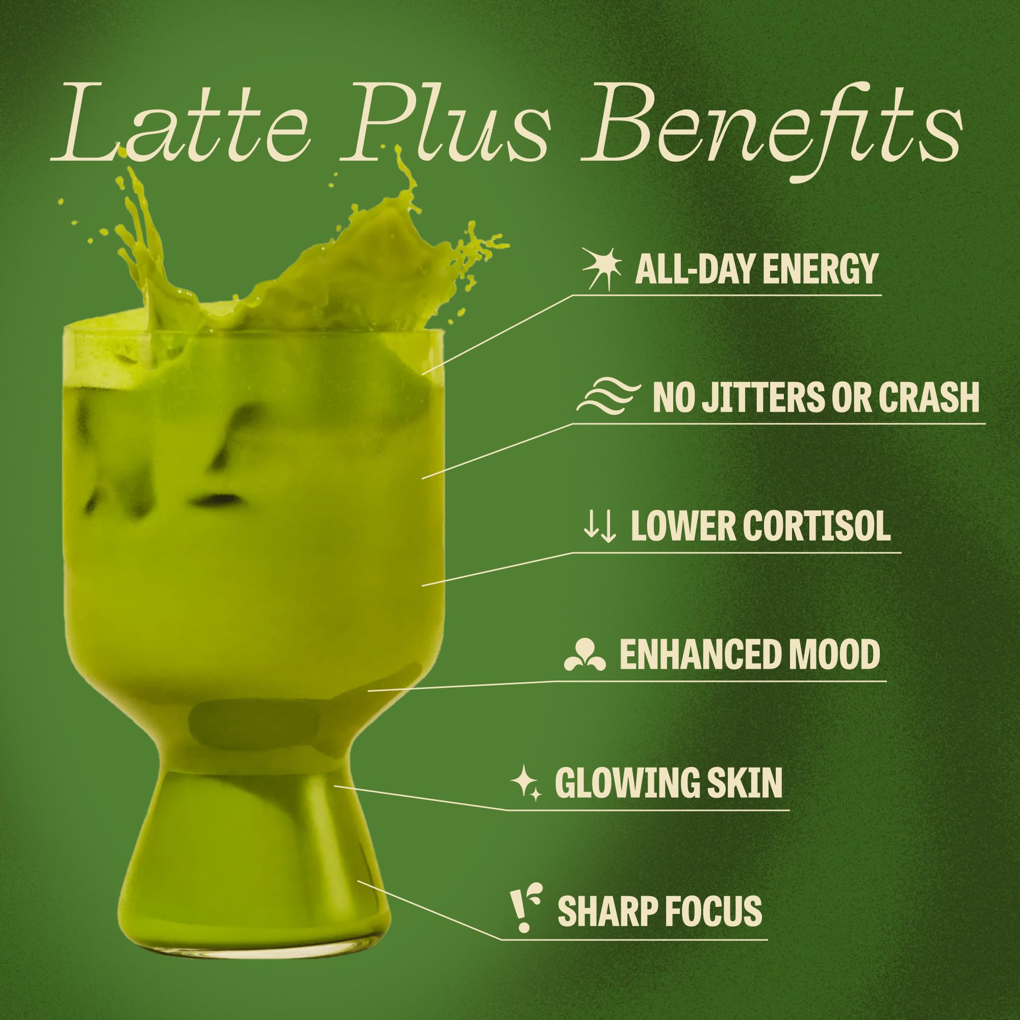 Frothy hot Clevr honey vanilla matcha latte showcasing creamy foam and comforting warmth