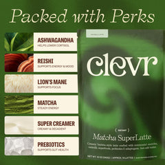 Clevr wooden spoon measuring matcha serving for easy prep