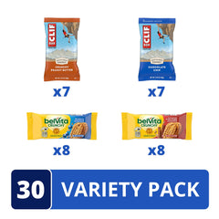 CLIF BAR Crunchy Peanut Butter close-up highlighting brand and satisfying fuel