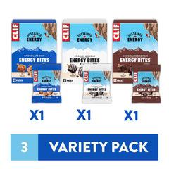 CLIF BAR close-up Chocolate Chip bite showing oats and chips