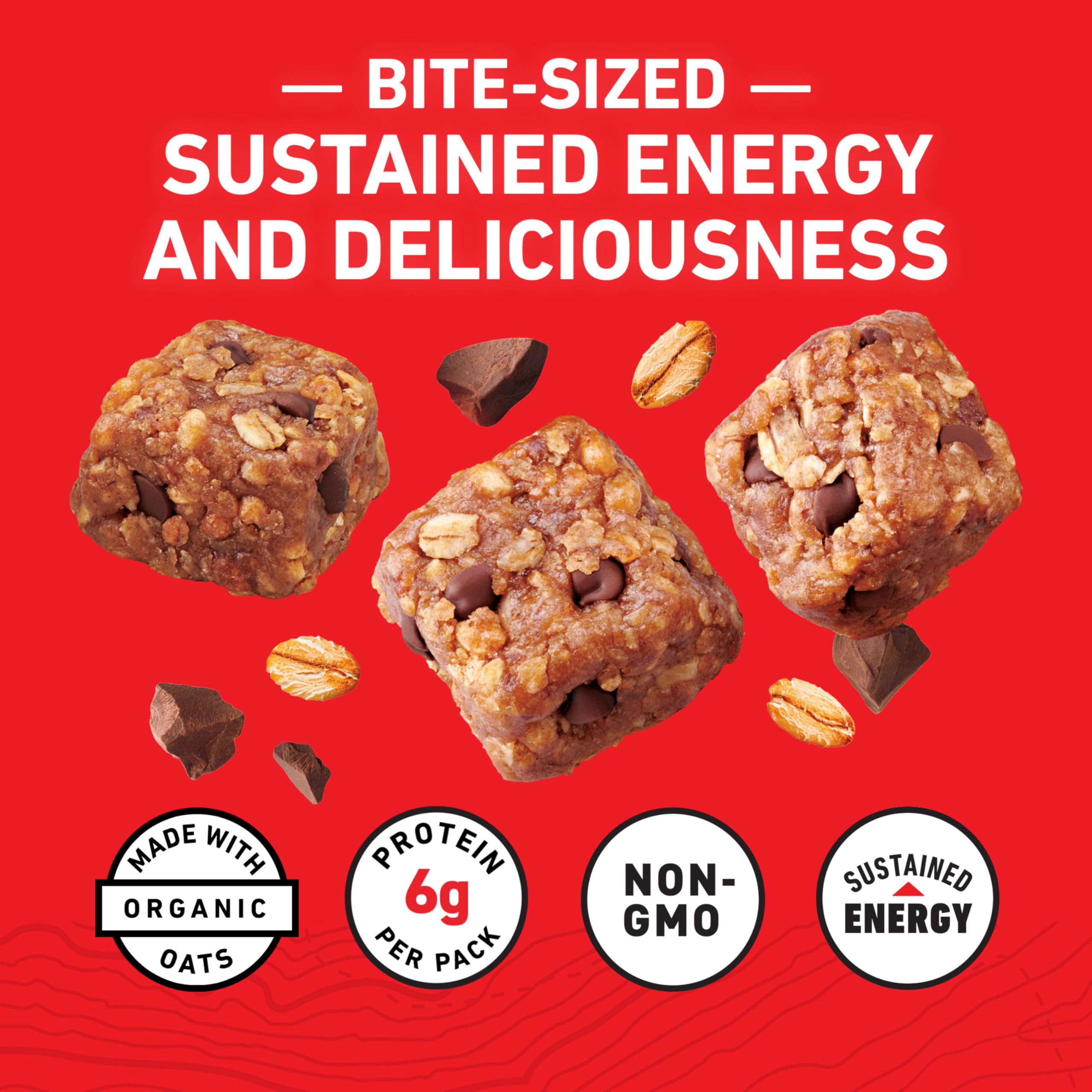 CLIF BAR pack tucked inside a backpack for easy outdoor fueling