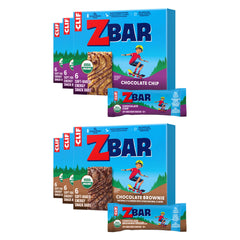 Clif Kid ZBar front packaging showing variety and convenience