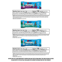 Clif Kid Zbar Protein front packaging highlights 5g protein per bar benefit