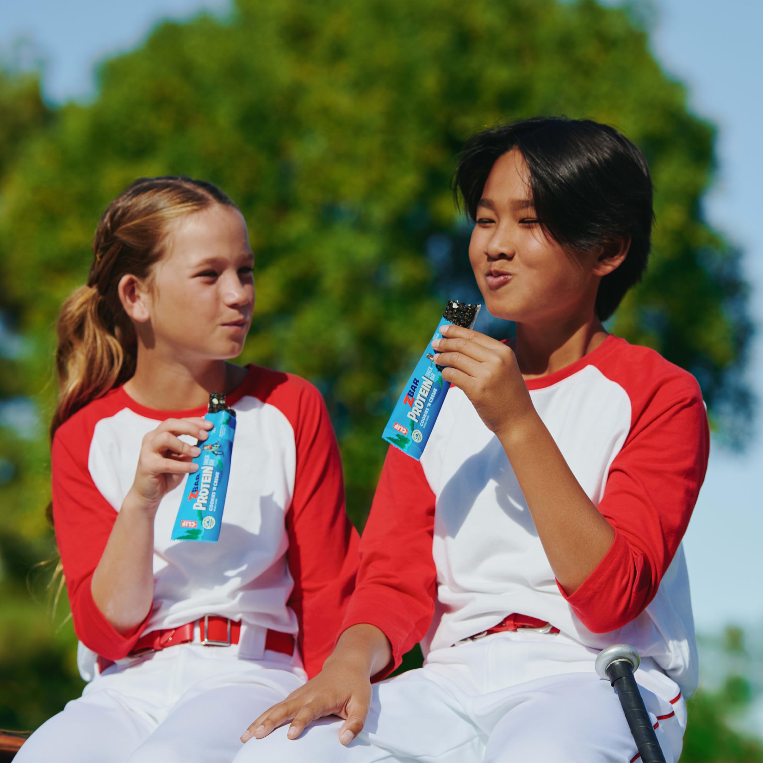Clif Kid Zbar served on a plate showing appealing presentation for kids