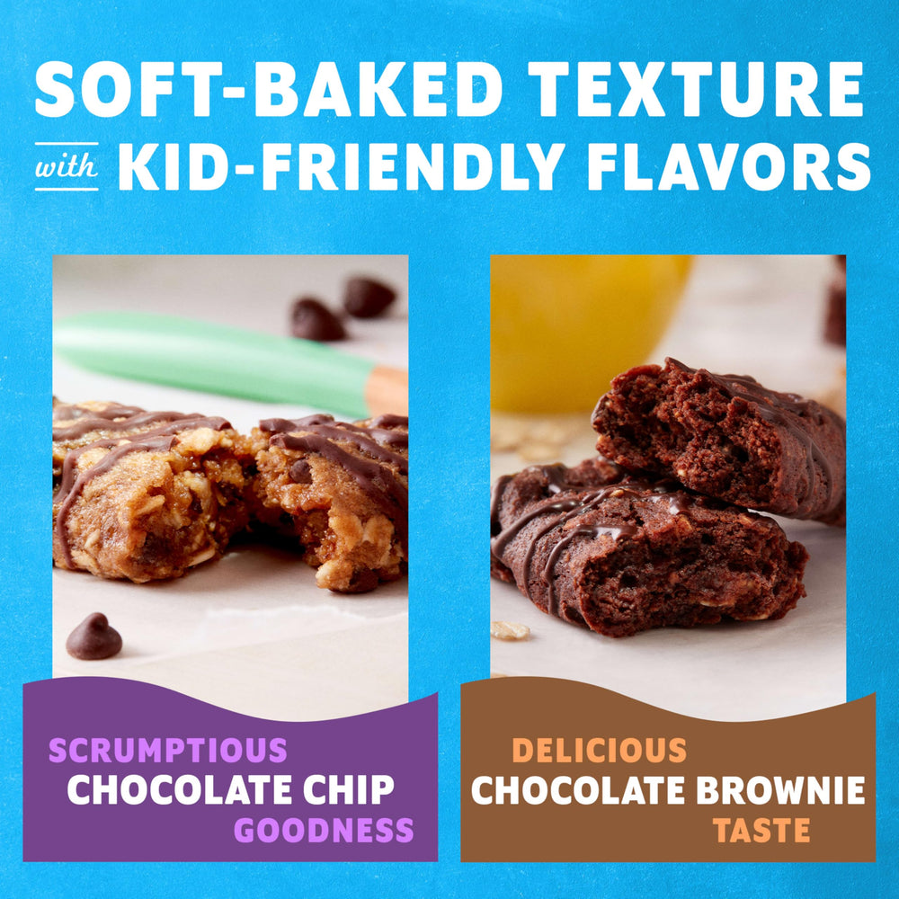 Clif Kid ZBar beside a ruler showing size and portion clarity