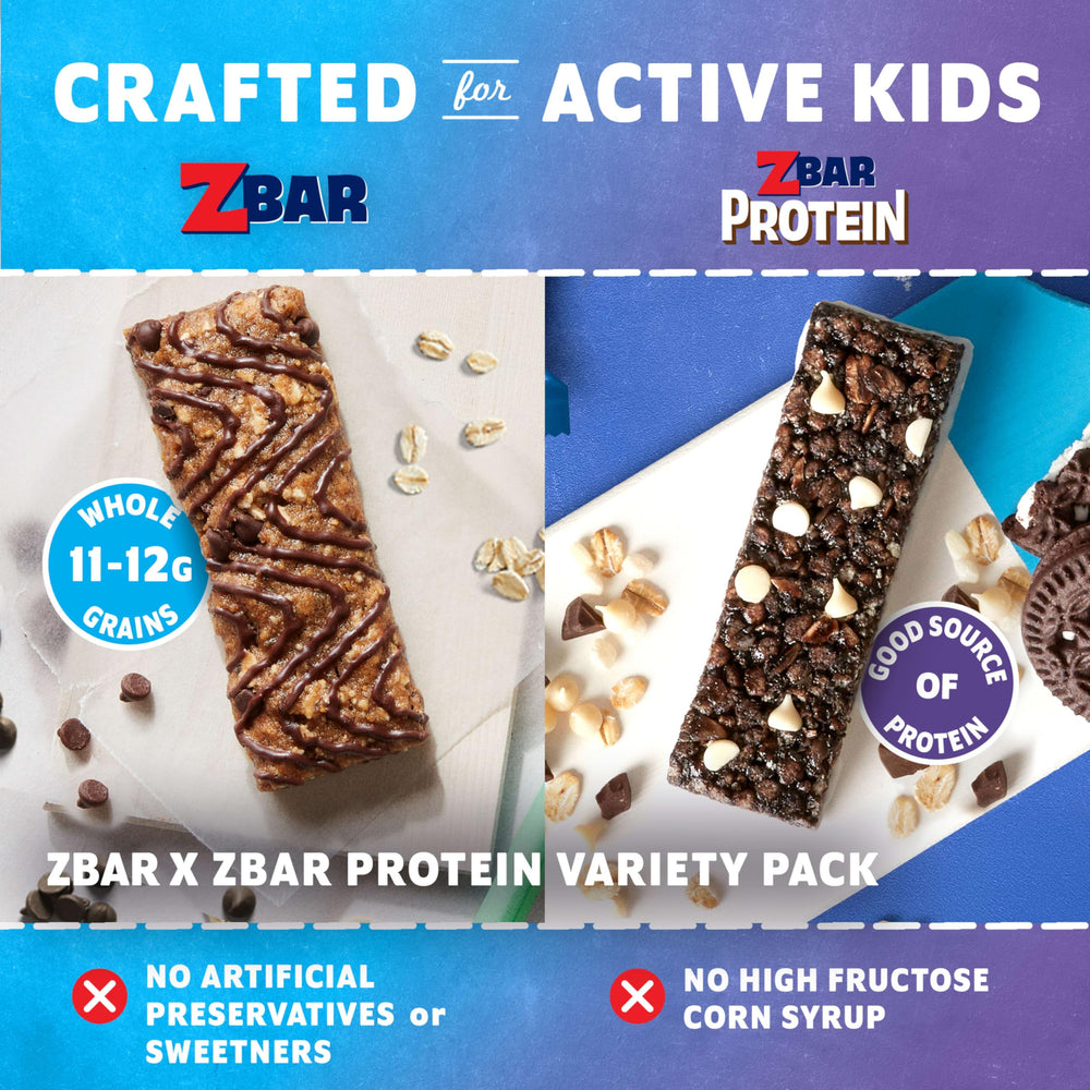 Clif Kid Zbar next to a ruler for size comparison and portion control benefit