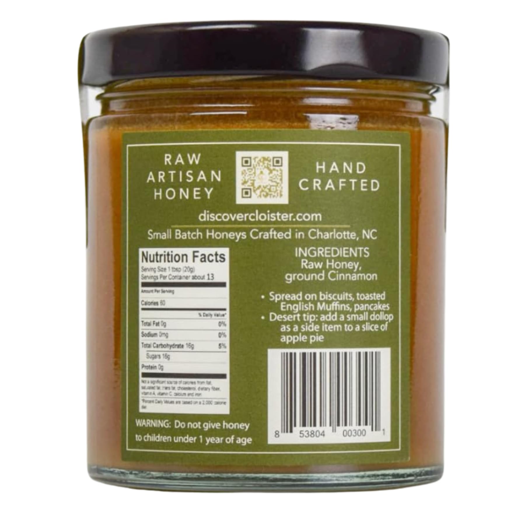Cloister Honey close-up of whipped texture highlighting creamy spreadability