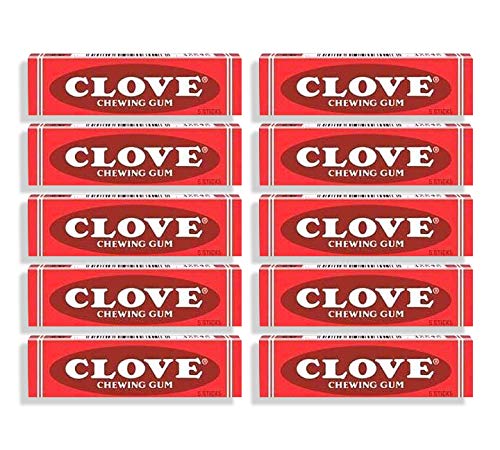 Clove Company front packaging showing 20ct red packs and easy portability