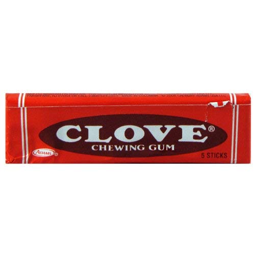 Clove Company close-up of gum sticks revealing texture and fresh aroma
