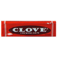 Clove Company close-up of gum sticks revealing texture and fresh aroma