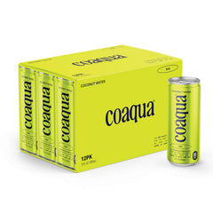 Close-up of CoAqua coconut water texture emphasizing clean taste and electrolyte benefit